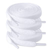 3 Pair Flat Shoe Laces for Sneakers, Shoelaces for Sneakers Athletic Running Sho
