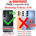 Galaxy A16 5G Case: with Screen Protector - Military Grade Protective Ca