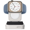Dock Station For Apple Watch, Desktop Stand With Keyboard Design, White And Blac