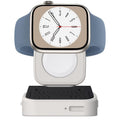 Dock Station For Apple Watch, Desktop Stand With Keyboard Design, White And Blac
