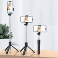 Stick Tripod 28" — Extendable Phone Tripod with 360° Rotation Holder for Travel,
