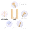 Golf Tees Durable Bamboo Tees 100Pcs 3-1/4" Friendly Biodegradable Material Redu