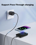 Magsafe-Compatible Portable Charger, 5000Mah 5W Compact Magnetic Power Bank For