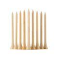 Golf Tees Durable Bamboo Tees 100Pcs 3-1/4" Friendly Biodegradable Material Redu