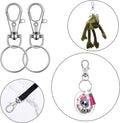 Chain Clip Hooks, Swivel Clasps Lanyard Snap Hook, Keychain Hooks for Lanyar