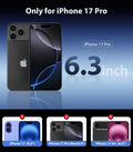 17 Pro Case Clear [Not-Yellowing] [Military-Grade Drop Protection] Shockproof Pr