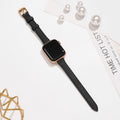 Leather Bands Compatible with Apple Watch Band 38mm 40mm 41mm 42mm(Series 1
