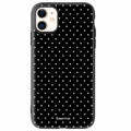 Polka Dot Phone Case for iPhone 11, Girly Aesthetic Design Matte Finish Sof