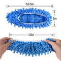 Mop Slippers Shoes 5 Pairs (10 Pieces) - Microfiber Cleaning House Mop Slippers