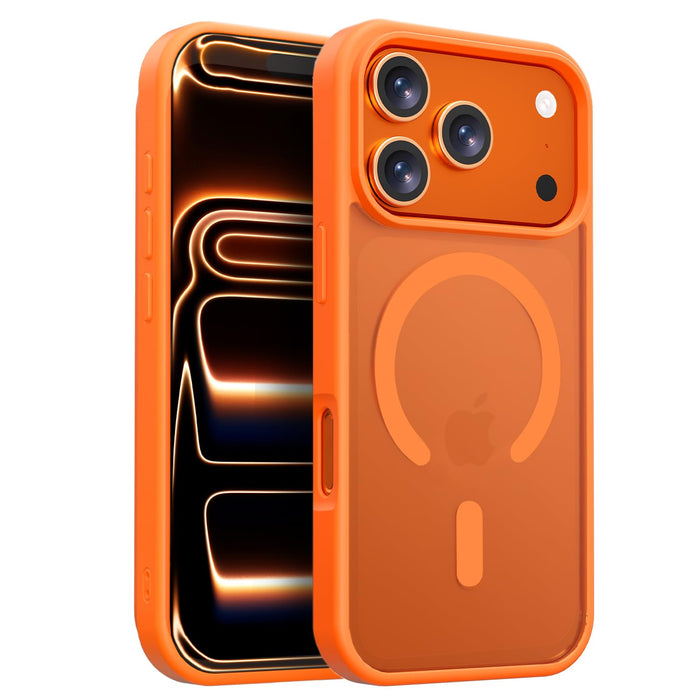 Iphone 17 Pro Case, Stronger Magnetic [Military Grade Drop Protection] Transluce