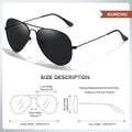 Aviator Sunglasses for Men Womens Polarized UV400 Protection Driving Sun