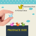 Pcs Luminous Mini Resin Ducks Tiny Glow in The Dark Duck Micro Garden Landsc