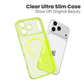 Clear Case For Iphone 17 Pro Max Case Slim Magnetic, Magsafe Minimalist Ultra Th