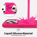 Iphone 17 Pro Case Silicone Mag Safe, Magnetic Slim Thin Phone Case Magsafe Wire