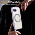 Magnetic Case for Google Pixel 10a Phone 2026 with Rotating Stand, Slim Non-Yell