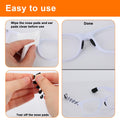 Eyeglass Nose Pads & Ear Grips Kit, Silicone Replaceme