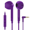 Wired In-Ear Earbuds with Microphone - 5 Year Warranty Universal 3.5mm Headphones