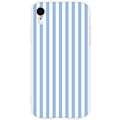 Striped Phone Case Compatible with iPhone XR, Girly Aesthetic Design Soft C