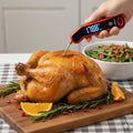 Read Meat Thermometer 0.5s — Auto-Rotate LCD, IP67 Waterproof, ±0.5°F Accuracy f