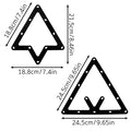 4PCS Billiards Cue Ball Spacer Pads Magic Rack Plate 8 9 and 10 Ball Combo Pack