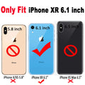 iPhone XR Case,for iPhone XR Cases for Girls Women Cute Pattern Sparkle Crys