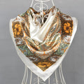 Inch Square Silk Like Head Scarf for Women Satin Hair Scarf Wrap Large Lightw