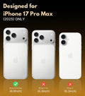Case For Iphone 17 Pro Max - Magsafe Compatible, Military-Grade Drop Protection