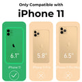 Polka Dot Phone Case for iPhone 11, Girly Aesthetic Design Matte Finish Sof