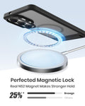 Magnetic for Samsung Galaxy S26 Ultra Case with Kickstand, Compatible with Mag-S
