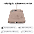 Iphone 17 Pro Phone Case Liquid Silicone, Thin Ultra Slim Minimalist Phone Cover