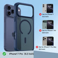 Iphone 17 Pro Case With Screen Protectors, Magsafe, Military Grade 17Ft Drop Pro