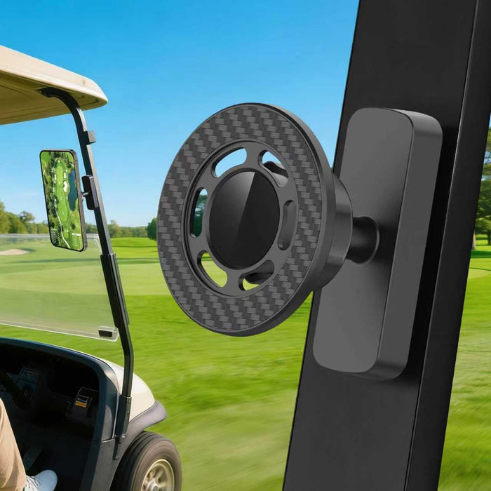 Magnetic Golf Cart Phone Holder for MagSafe iPhone 12–17 & Smartphones, Golf Car