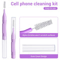 Pack Charger Port Cleaning Kit, Anti-Clogging Mini USB C Port Cleaning Tool Mult