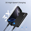 10000Mah Ultra Slim Power Bank Lightweight Pocket-Sized Design 15W Outpu