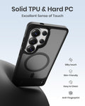 Magnetic for Samsung Galaxy S26 Ultra Case with Kickstand, Compatible with Mag-S