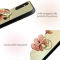 Galaxy A35-5G Case, A35 5G Phone Case for Girls Women Mirror Make up Lux