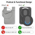 Wallet Clear Compatible with Magsafe Wallet, Slim Thin Translucen