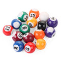 Mini Billiard Balls Set – 25mm (0.98") Small Pool Balls for Table Games, Travel
