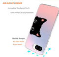 Google Pixel 9a Case 2025, Slim Clear Matte Cute Flowers Floral Design for G