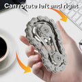 Pieces Adult Metal Fidget Spinners Sensory Bicycle Chain Gear Anti-Anxiety Stres