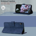Dextrad Compatible for iPhone XR Wallet Case,[Kickstand][Wrist Strap][Card Holde