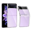 Samsung Galaxy Z Flip 3 Clear Case - Slim Shockproof Transparent Protective Cover