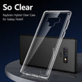 Crystal Clear Case for Galaxy Note 9 - Non-Slip, Shockproof Protection