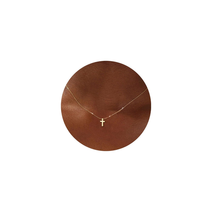 Gold Cross Necklace Gifts for Women Teen Girls, 14K Gold Silver Plated Dainty Pe