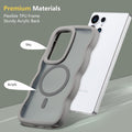 for Samsung Galaxy S26 Ultra Case, Cute Wavy Compatible with Magsafe, Curly Wave