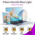 Light Blocking Glasses Square with Anti Computer Glare for Gaming Women and