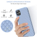 iPhone 11 Case [Cute Dragon Scale Series] Anti-Scratch Microfiber Liner, Sho