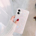 with iPhone 16 Case 6.1 inch,Sparkle Opal Glitter Translucent Clear S