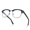 Hinge Blue Light Blocking Glasses Square with Anti Computer Glare for Gam