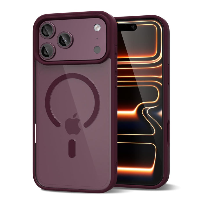 Iphone 17 Pro Case Clear Magnetic Magsafe, Cute Thin Slim Transparent Anti-Yello